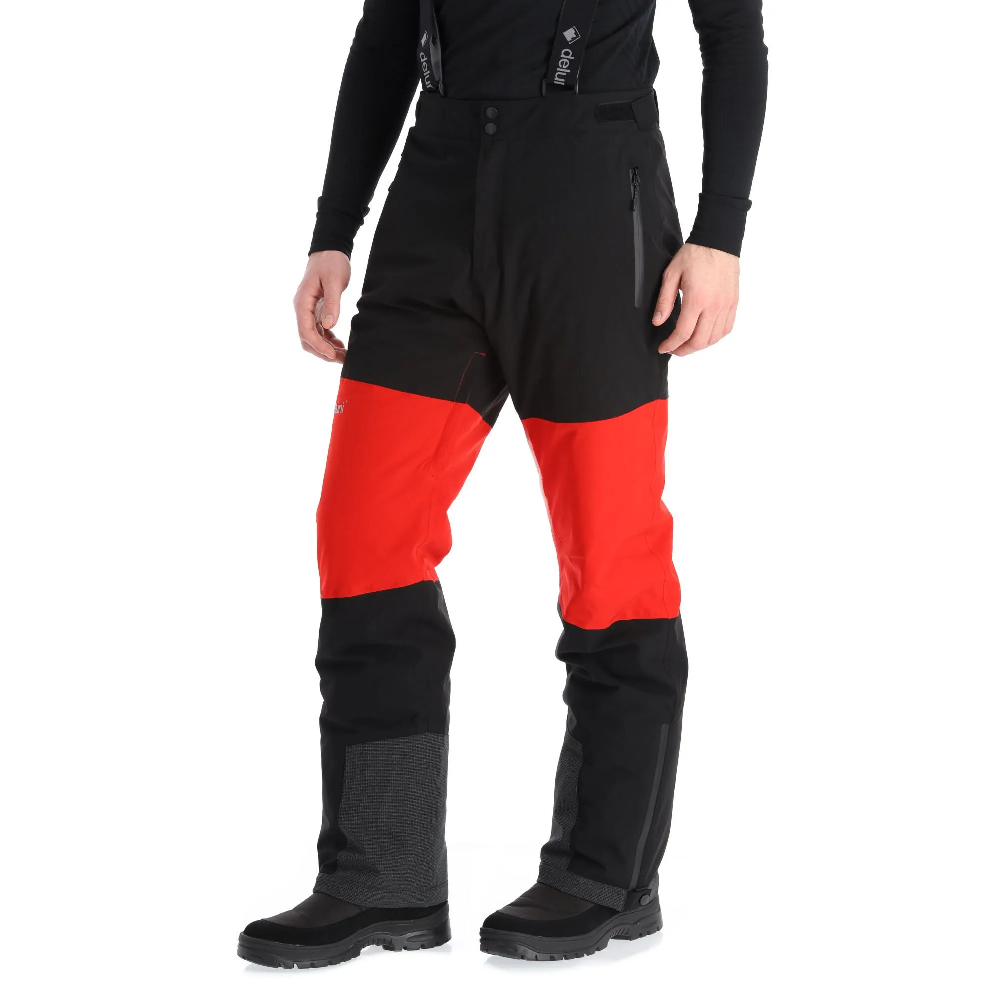 Deluni, Icerocker Pro/Plus Skibroek Heren Rood - Afbeelding 3