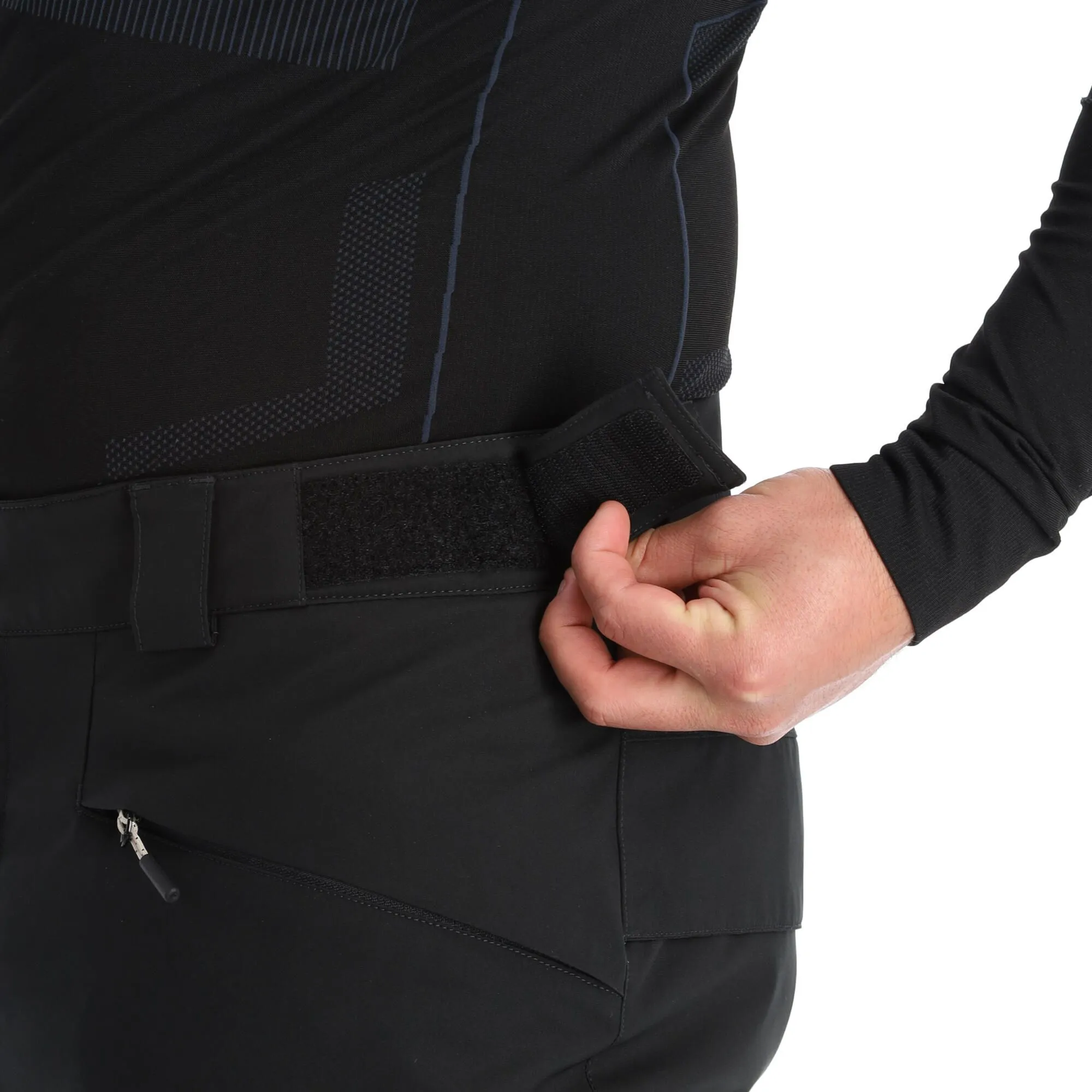 Ziener, Titov Skibroek Heren Beige, Zilver, Zwart - Afbeelding 5