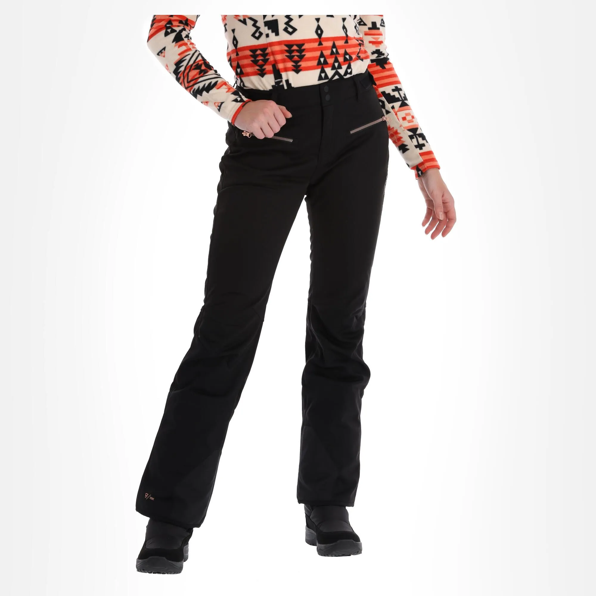 Brunotti, Coldlake-N Softshell Skibroek Dames Zwart - Afbeelding 3