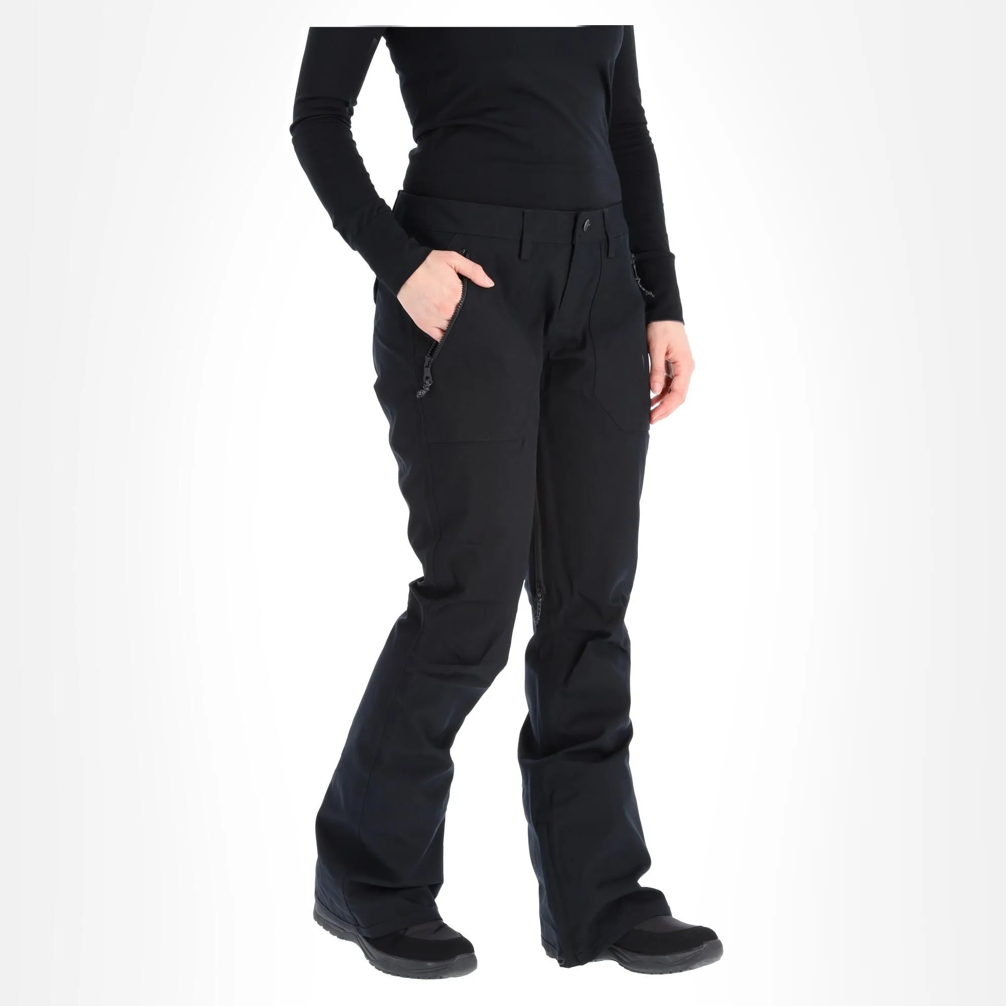 Burton, Vida Skibroek Slim Fit Dames Zwart - Afbeelding 4
