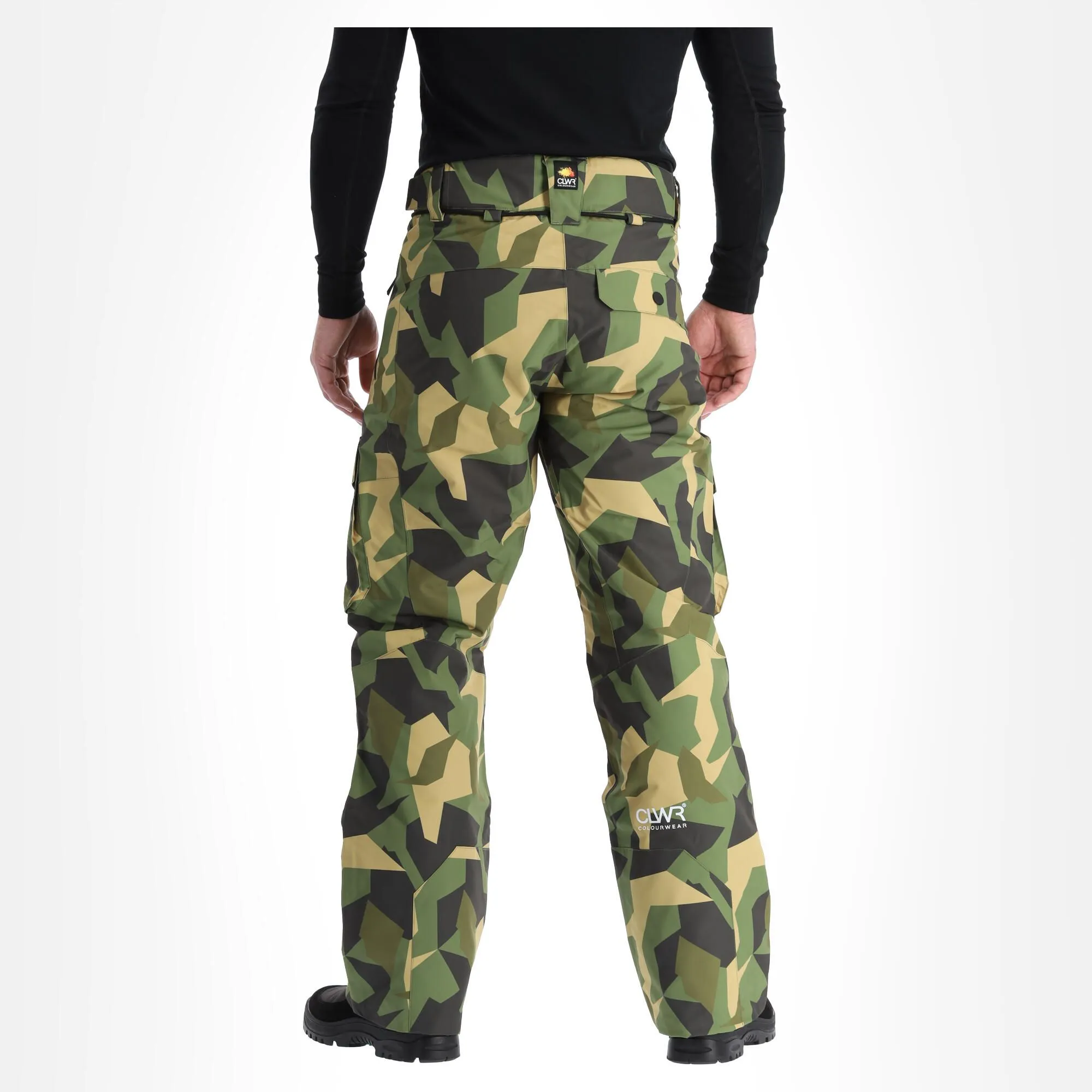 ColourWear, Flight Pants Skibroek Heren Camo Olive Groen - Afbeelding 2
