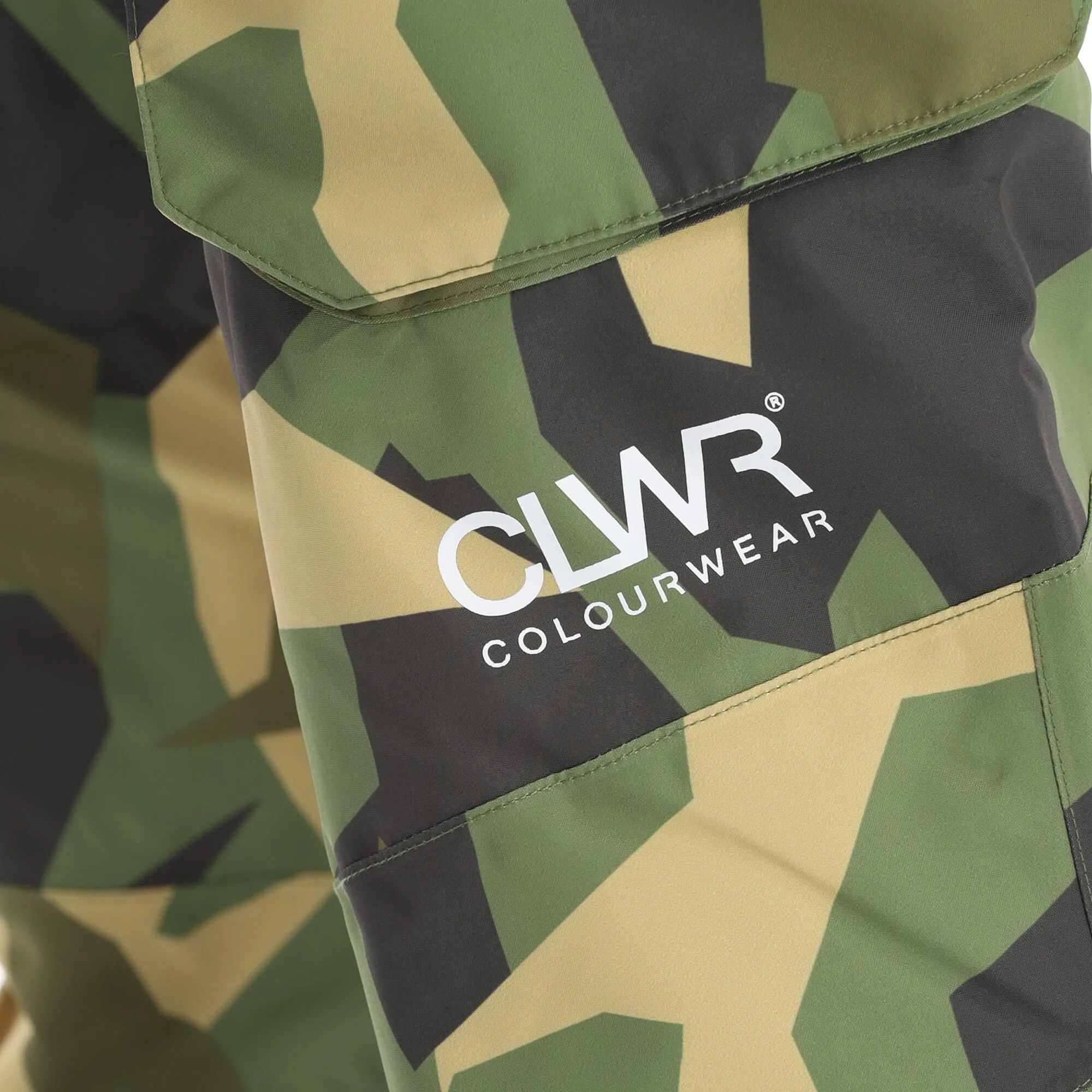 ColourWear, Flight Pants Skibroek Heren Camo Olive Groen - Afbeelding 9