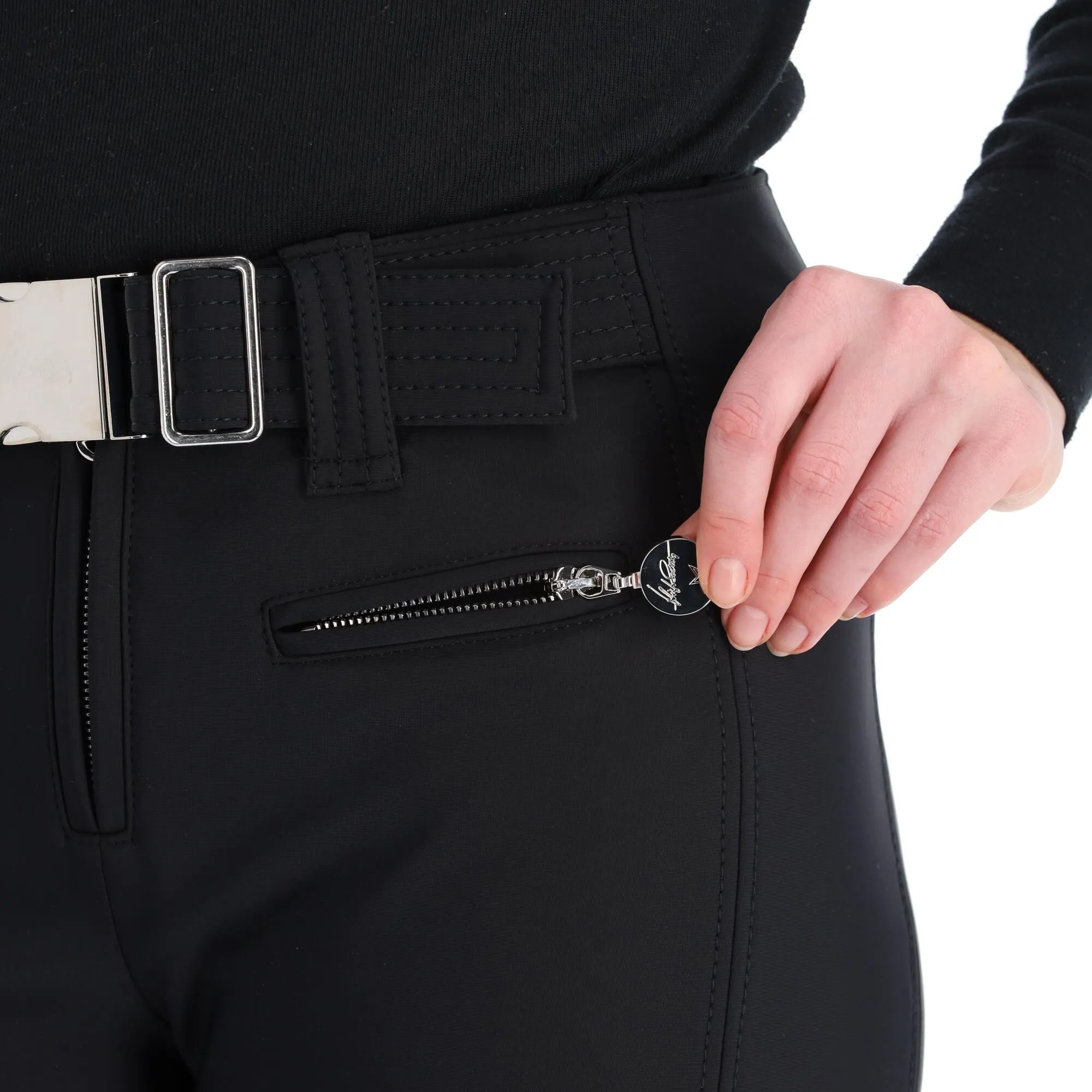 High Society, Lani Softshell Skibroek Dames Zwart - Afbeelding 6