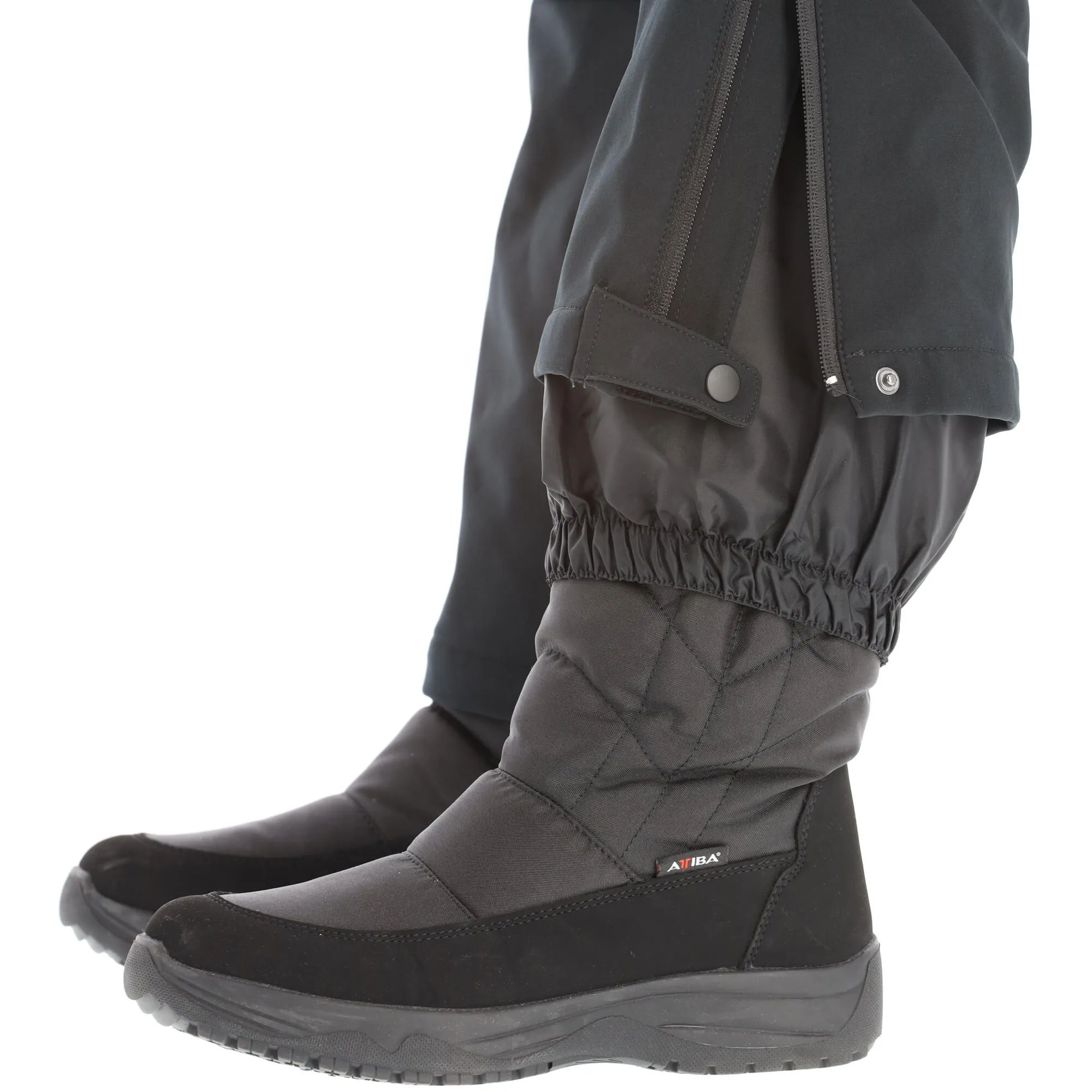 Icepeak, Frechen Softshell Skibroek Kort Model Dames Zwart - Afbeelding 4