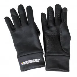 Poederbaas, Touchscreen Gloves Skihandschoenen Unisex Zwart