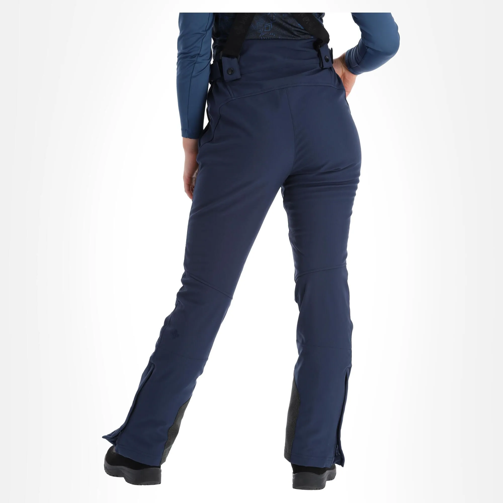 Kilpi, Rhea-W Softshell Skibroek Dames Dark Blauw - Afbeelding 2