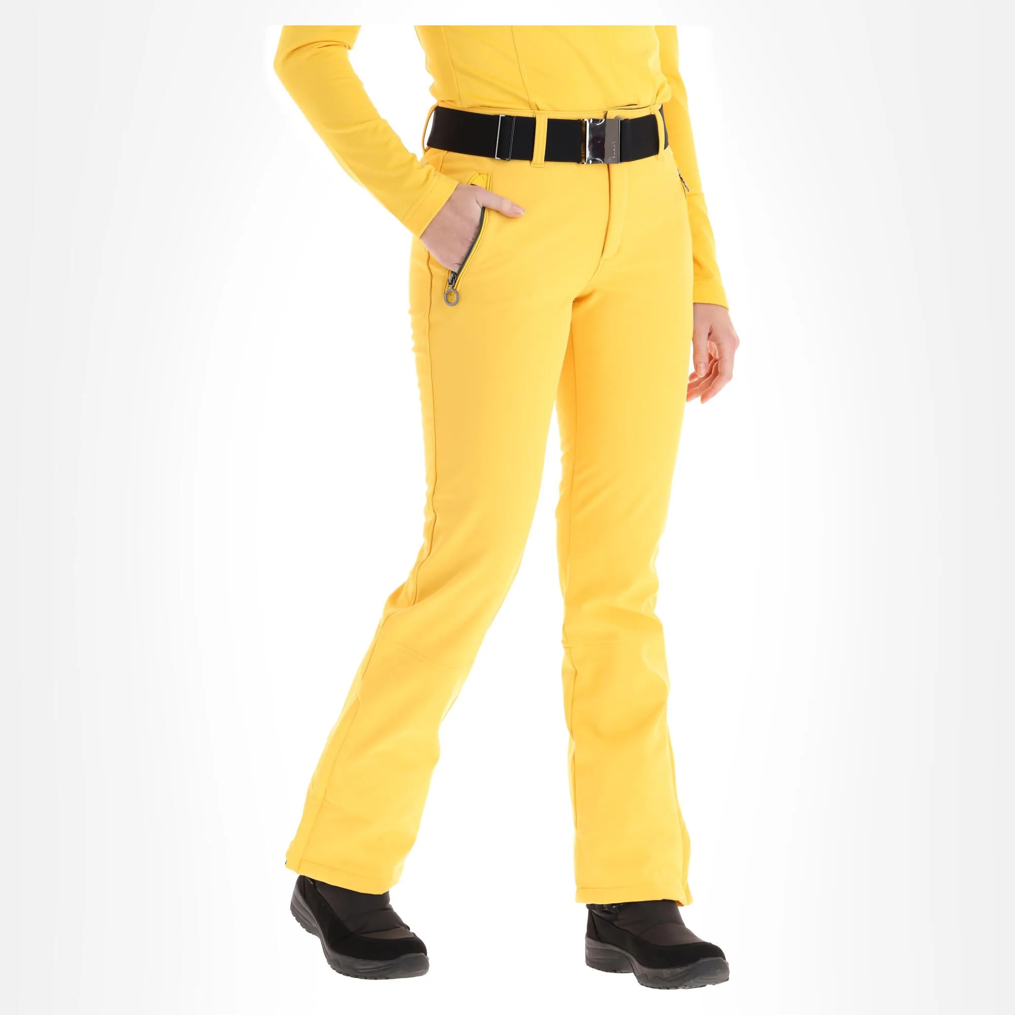 Luhta, Joentaus Softshell Skibroek Dames Geel - Afbeelding 3