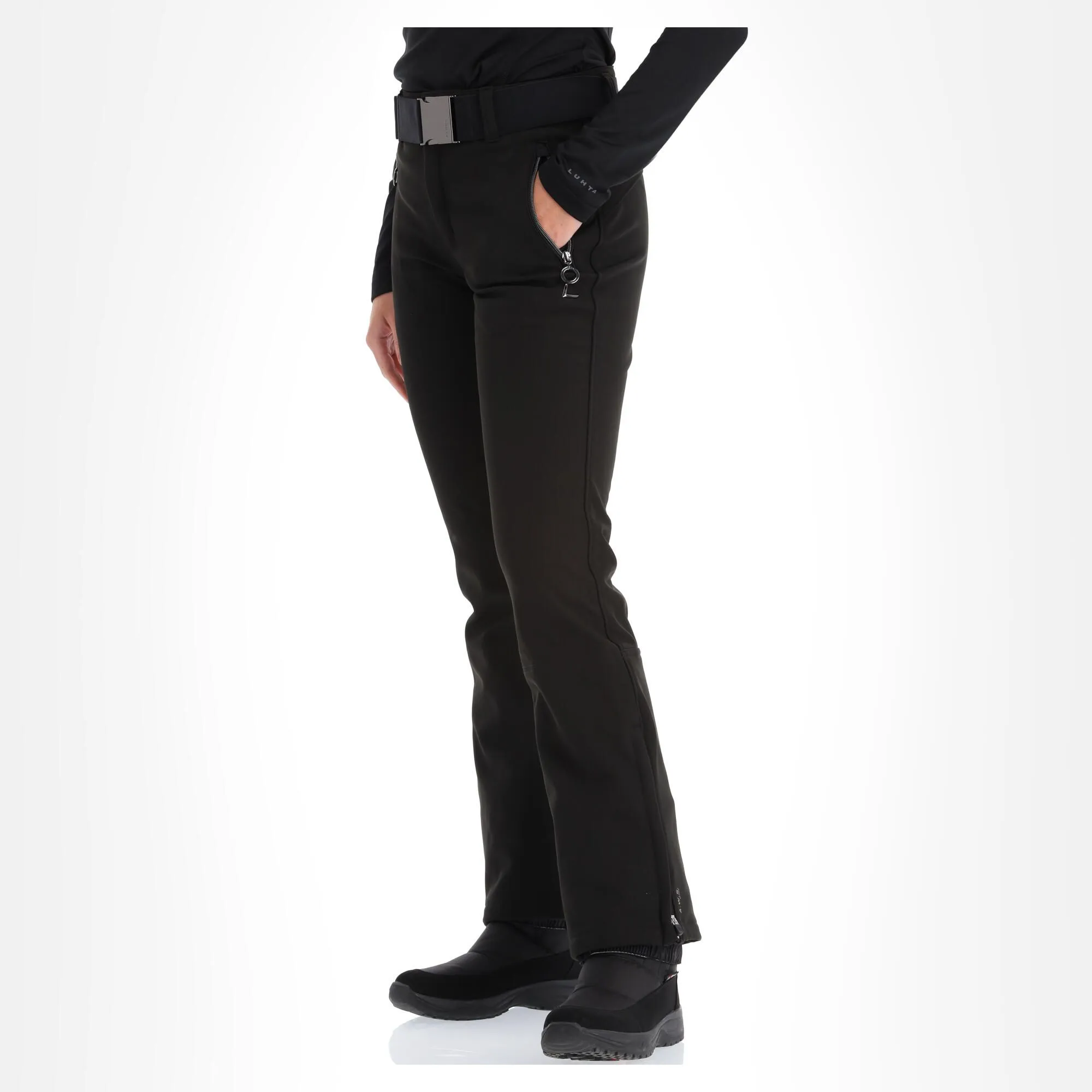 Luhta, Joentaus Softshell Skibroek Dames Zwart