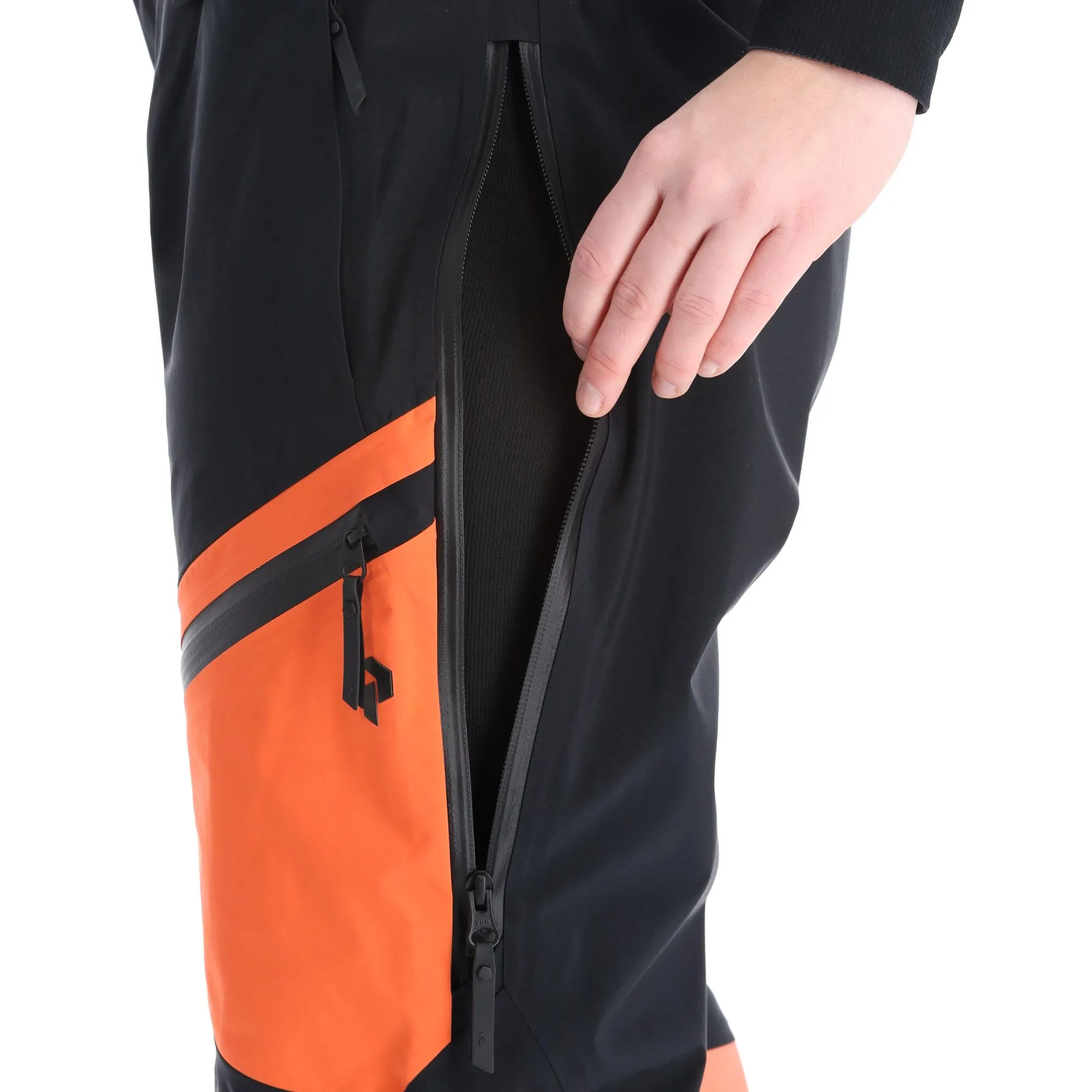 Peak Performance, Gravity Pants Hardshell Skibroek Slim Fit Dames Zeal Oranje - Afbeelding 7