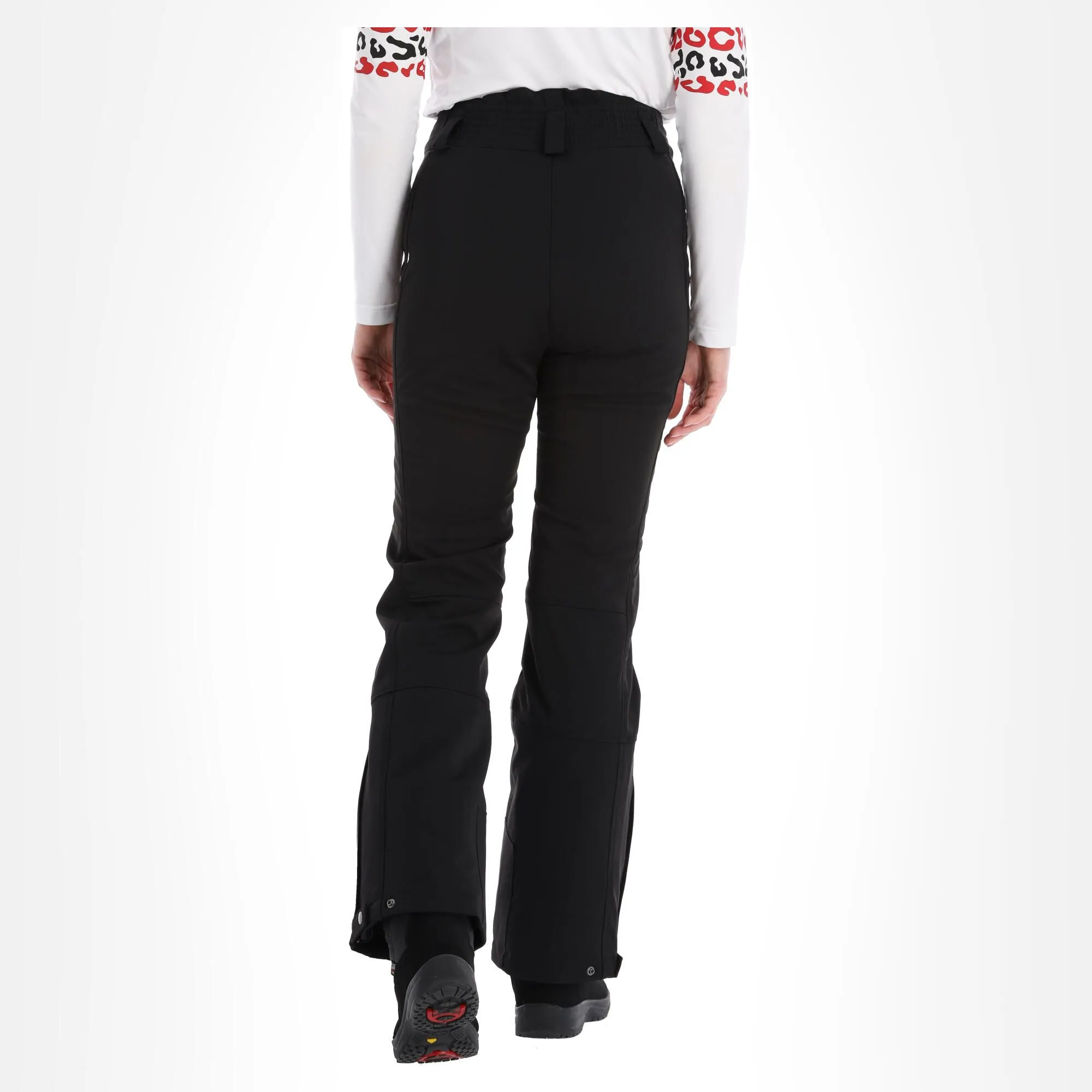 Poivre Blanc, Stretch Ski Pants Skibroek Dames Zwart - Afbeelding 2