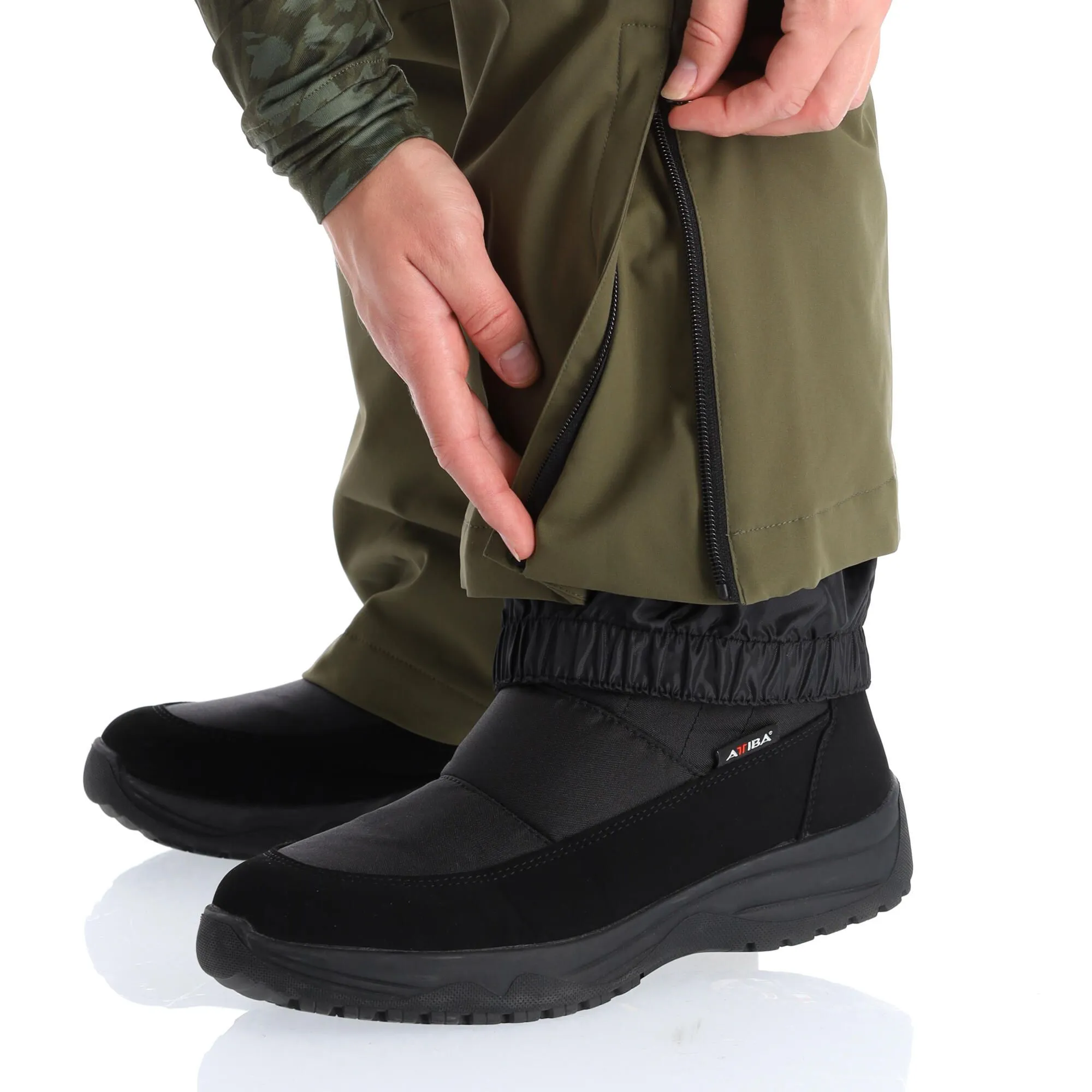 Rehall, Jaydi-R Skibroek Dames Olive Night Groen - Afbeelding 7