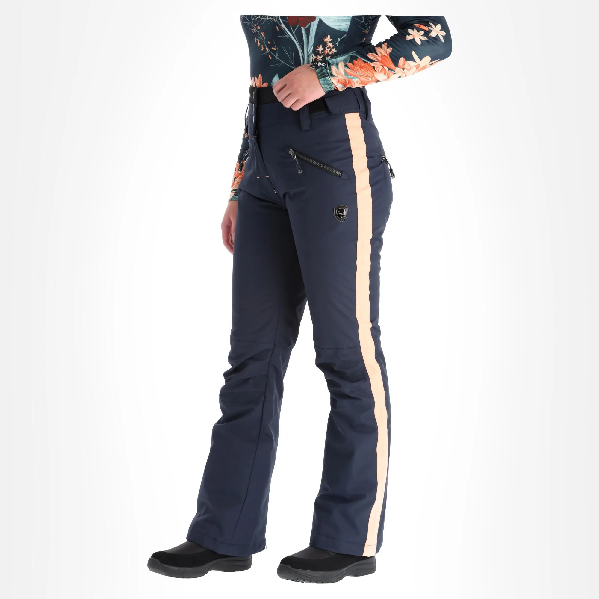 Rehall, Leila-R Skibroek Dames Navy Blauw