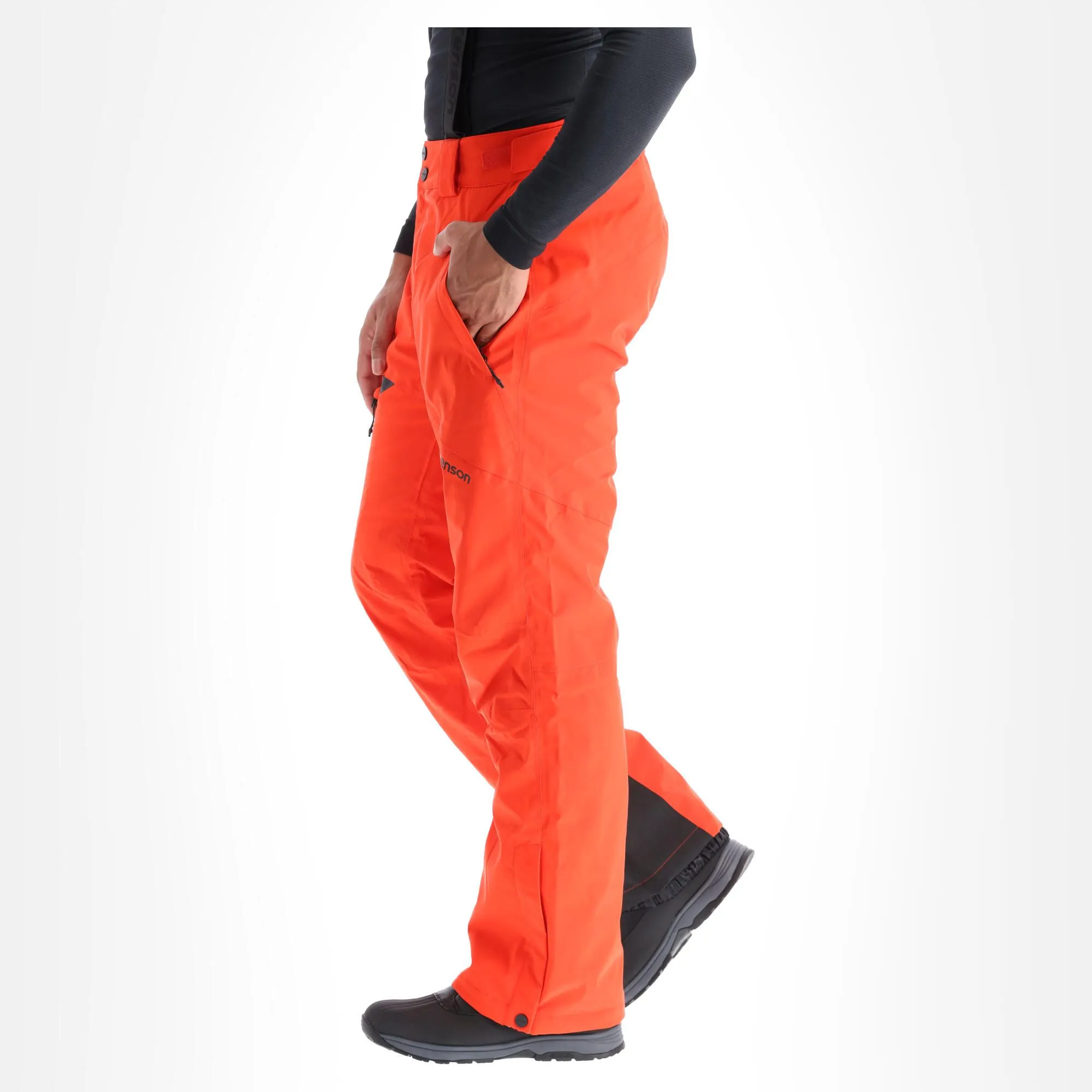 Tenson, Core Ski Pants Skibroek Heren Oranje - Afbeelding 3
