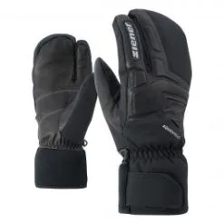 Ziener, Glyxom As(R) Lobster Skihandschoenen Heren Zwart