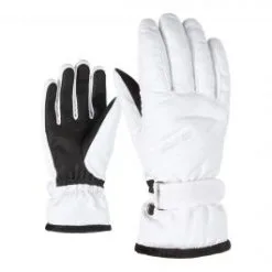Ziener, Kileni Pr Skihandschoenen Dames Wit